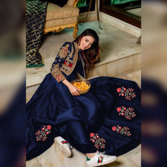 Embroidered Bunch - 2 Piece Maxi with Separate Embroidered Koti