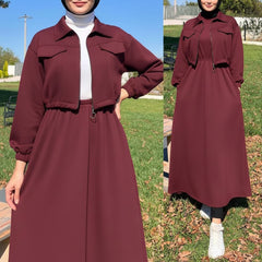 Revayat Winter Zipper Coaty 2-Piece