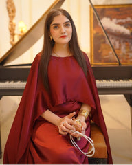 Cape Shawl Style Maxi - 2 Piece