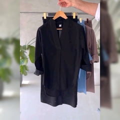 Minimal Design Kurta Trouser 2 Piece Co-Ord Set