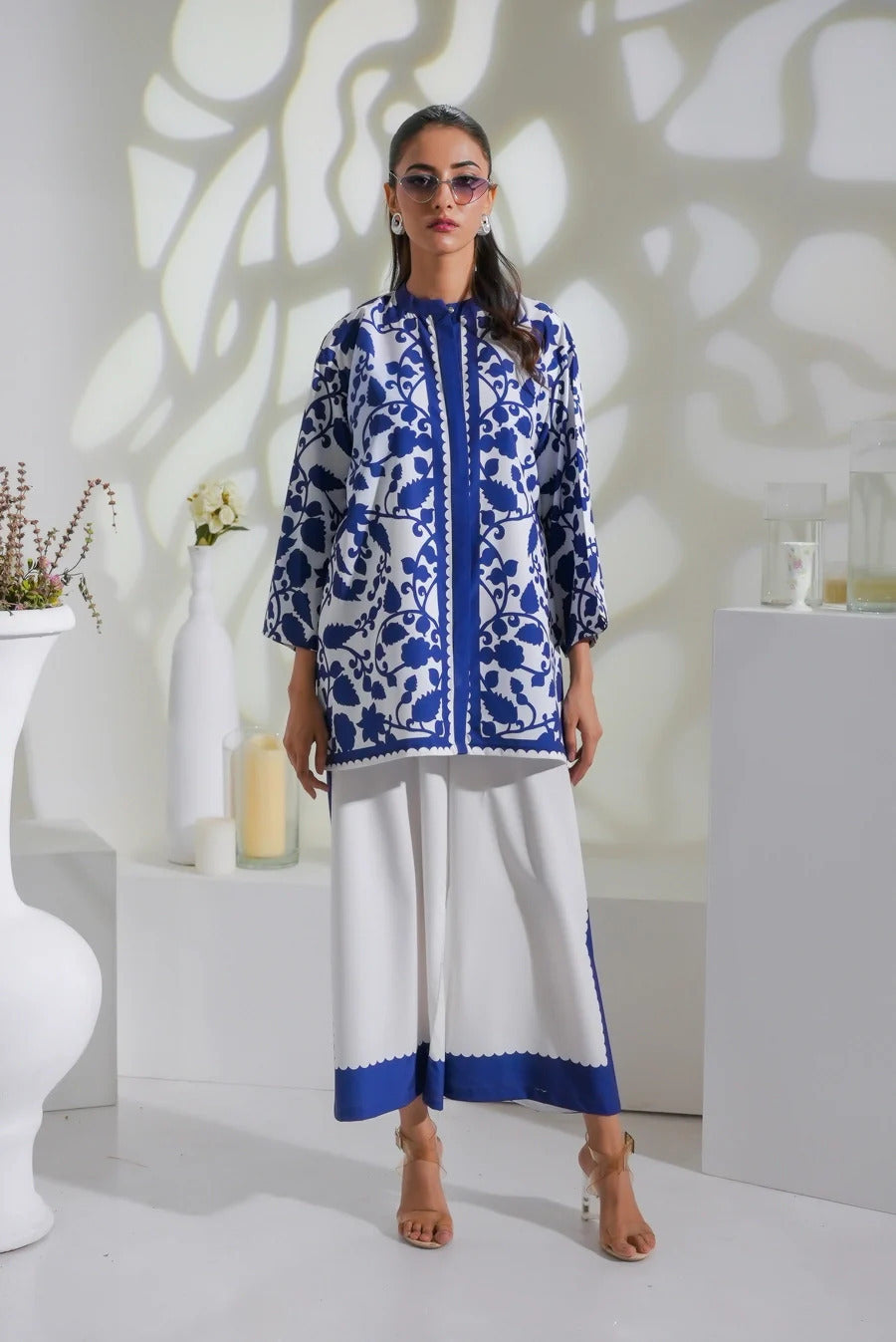 Front and Back Printed Co Ord Set - 2 Piece