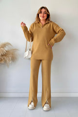 Revayat Double Zipper 2 Piece Co-Ord Set For Women