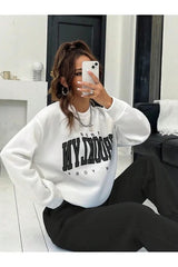 Revayat White BROOKLYN Printed 2 Pieces Co-Ord Sets For Women