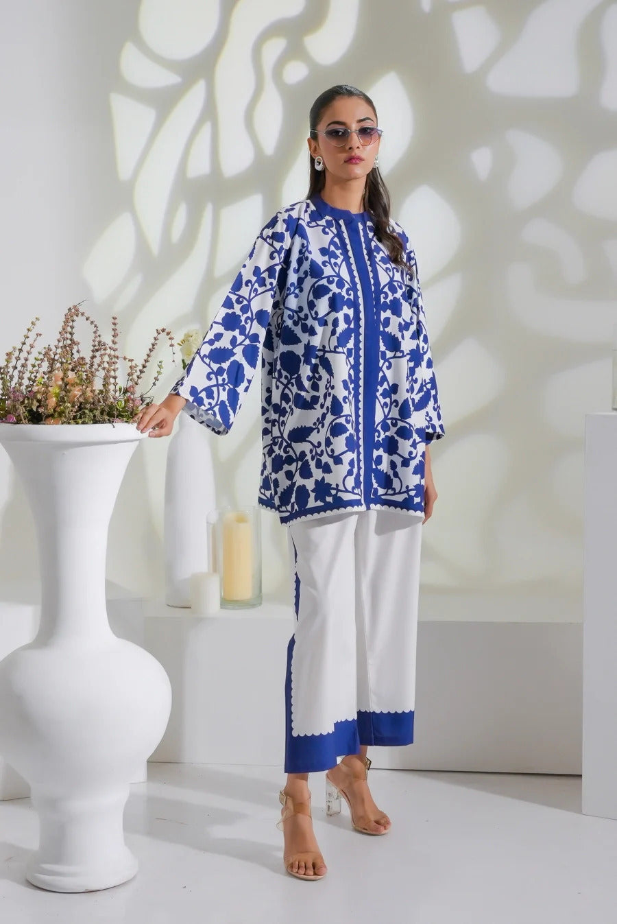 Front and Back Printed Co Ord Set - 2 Piece