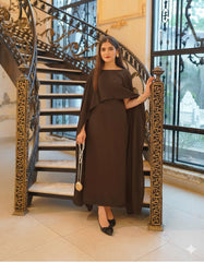 Cape Shawl Style Maxi - 2 Piece