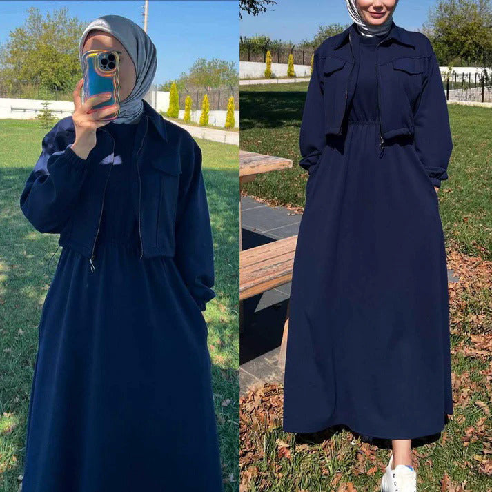 Revayat Winter Zipper Coaty 2-Piece