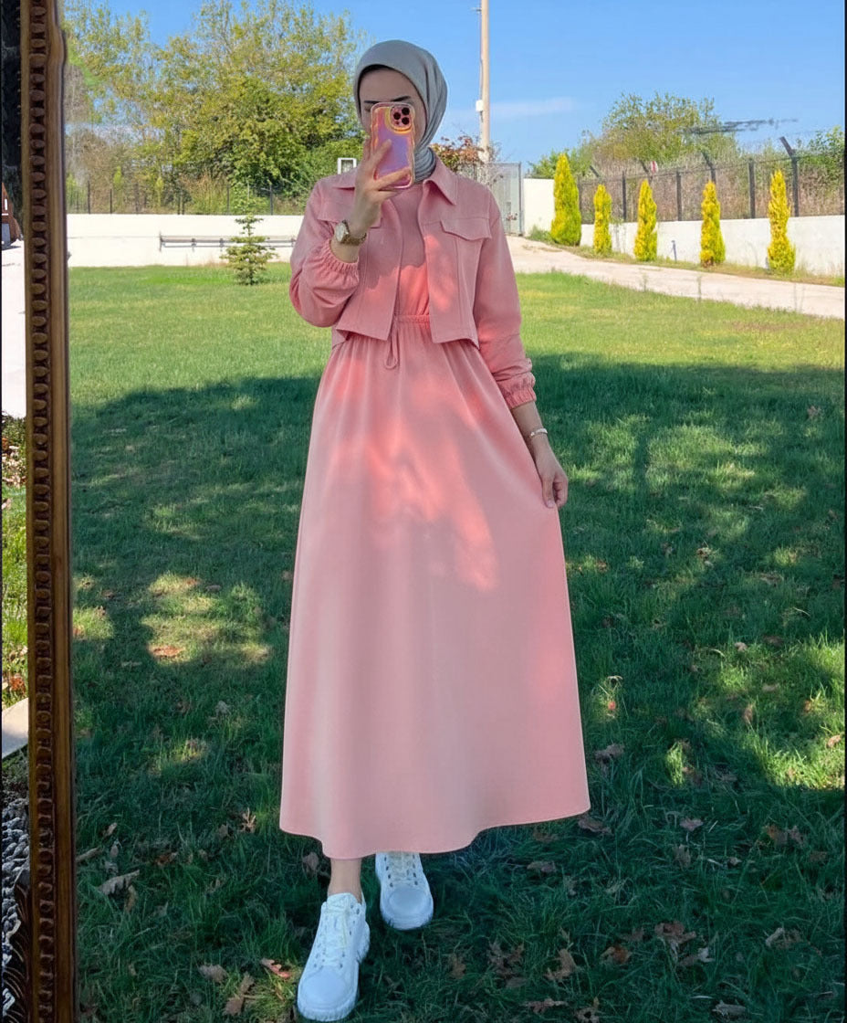 Revayat Winter Zipper Coaty 2-Piece