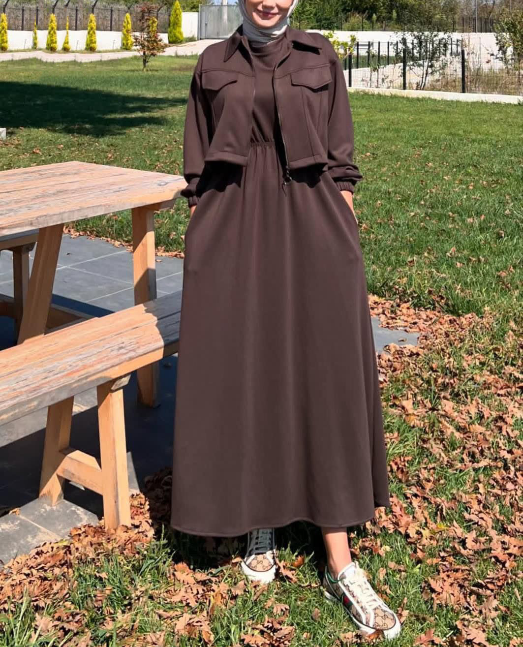 Revayat Winter Zipper Coaty 2-Piece