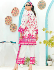 2 Piece - Premium Swiss Lawn Digital Cord Set